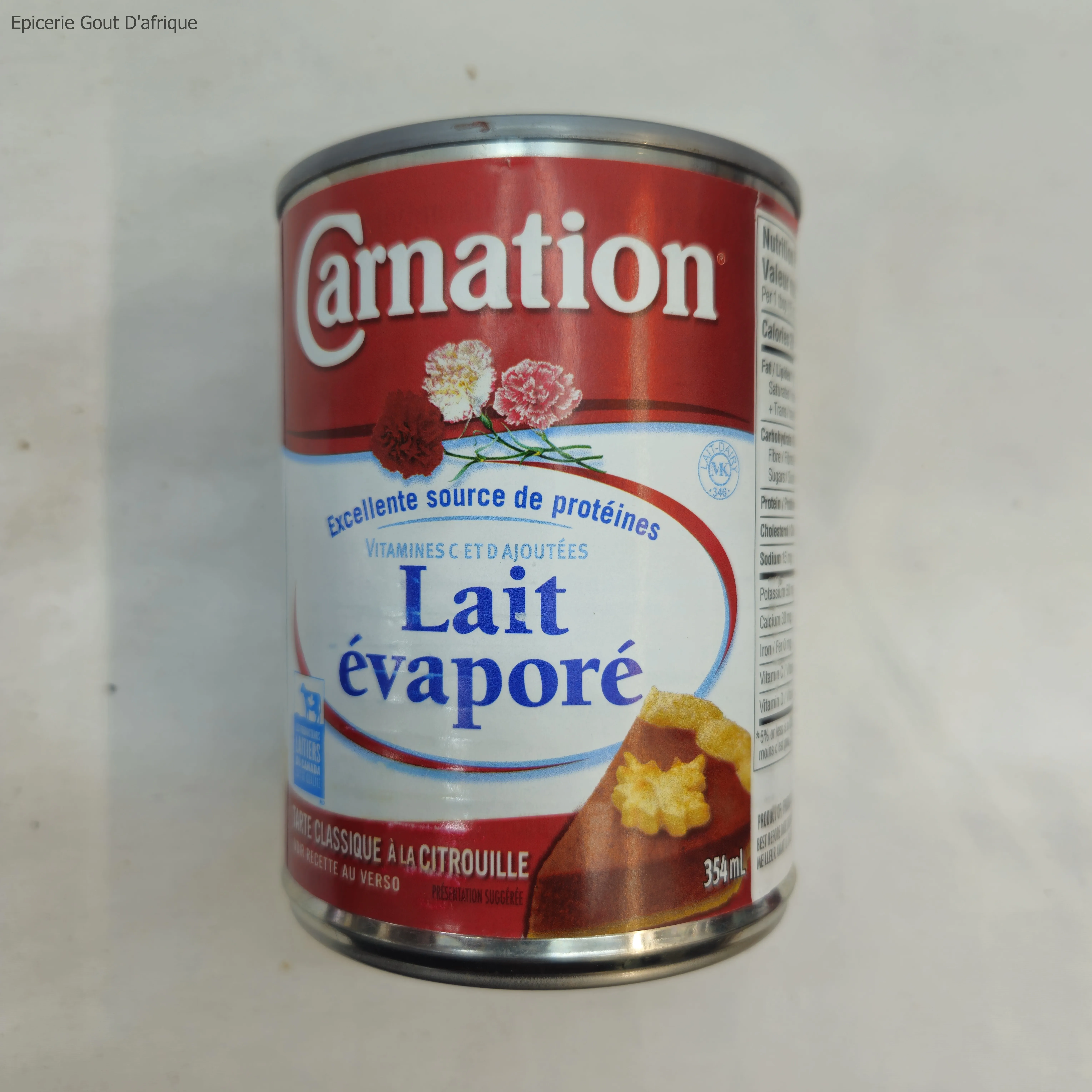 Lait Évaporé